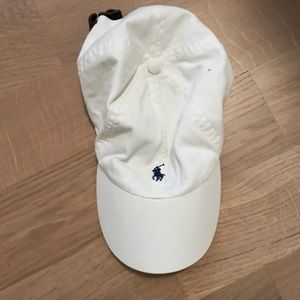 Polo by Ralph Lauren Signature White Hat
